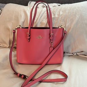 Pink Coach Crossbody handbag